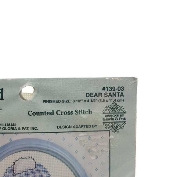 VTG Cherished Teddies Janlynn Counted Cross Stitch Precious Bear‎ #139-03 Dear - Picture 3 of 5